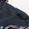 Шапка-ушанка Finntrail Hat Terra 2950 Graphite, мембрана Hard-Tex, черный, размер M/L