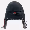 Шапка-ушанка Finntrail Hat Terra 2950 Graphite, мембрана Hard-Tex, черный, размер M/L