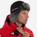 Шапка-ушанка Finntrail Hat Terra 2950 Graphite, мембрана Hard-Tex, черный, размер M-L