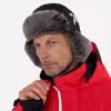 Шапка-ушанка Finntrail Hat Terra 2950 Graphite, мембрана Hard-Tex, черный, размер XL/XXL