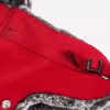 Шапка-ушанка Finntrail Hat Terra 2950 Red, мембрана Hard-Tex, красный, размер M/L