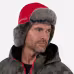 Шапка-ушанка Finntrail Hat Terra 2950 Red, мембрана Hard-Tex, красный, размер XL-XXL