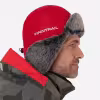 Шапка-ушанка Finntrail Hat Terra 2950 Red, Hard-Tex, красный, размер XL/XXL