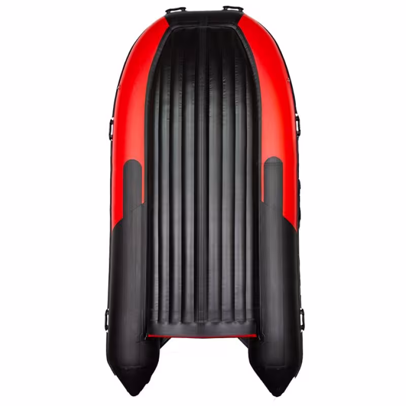 Надувная лодка ПВХ Gladiator E 450 X, НДНД, красный