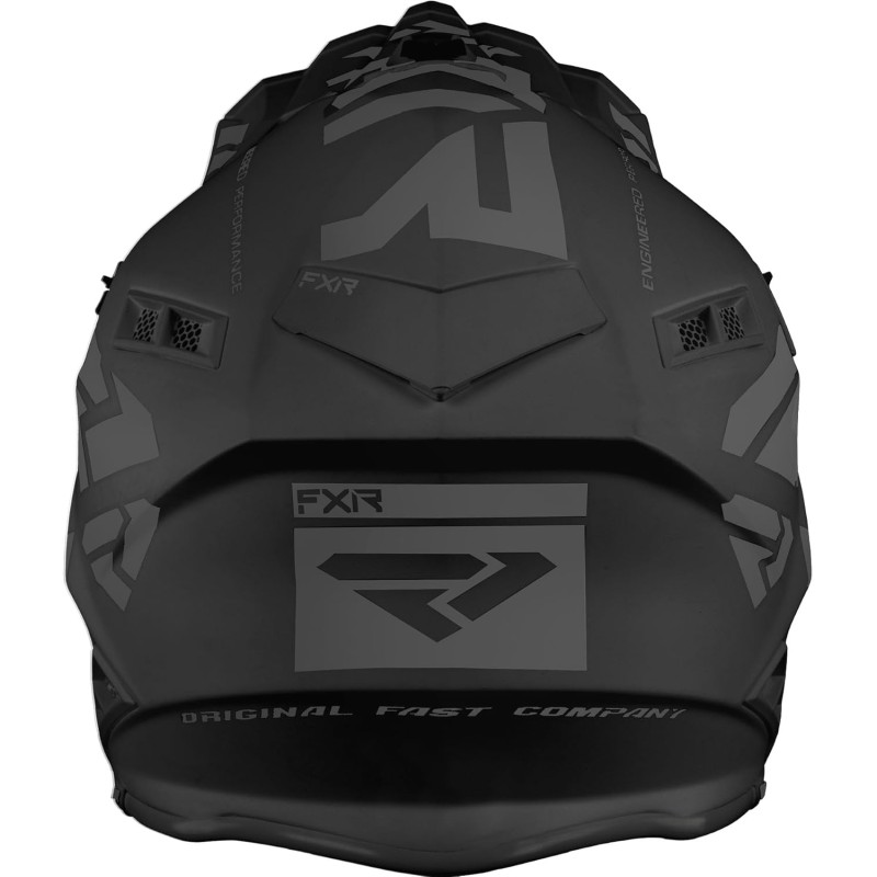 Мотошлем FXR Helium Race Black, черный, размер L