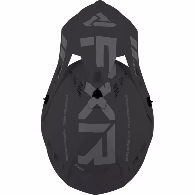 Мотошлем FXR Helium Race Black, черный, размер L