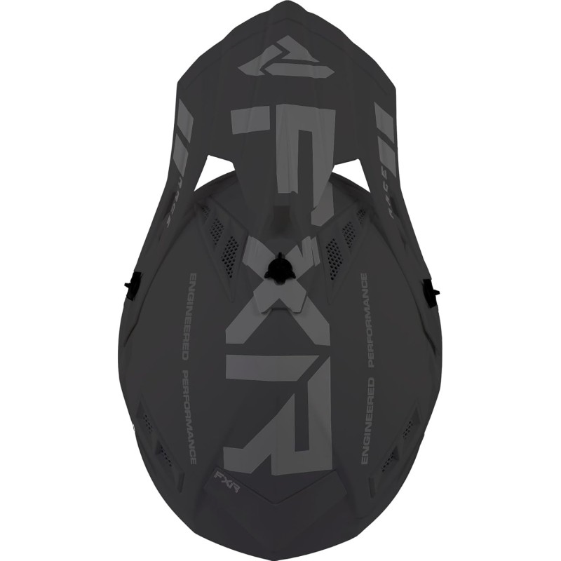 Мотошлем FXR Helium Race Black, черный, размер L