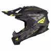 Мотошлем FXR Helium Prime Black/HiVis, черный, размер XL