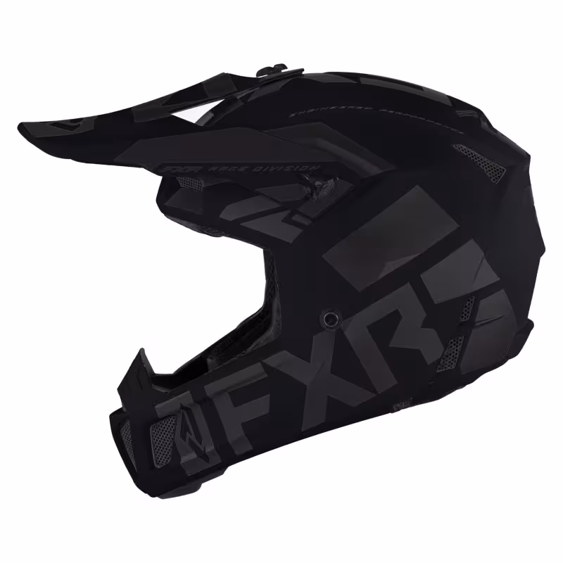 Мотошлем FXR Clutch Evo, черный, размер L