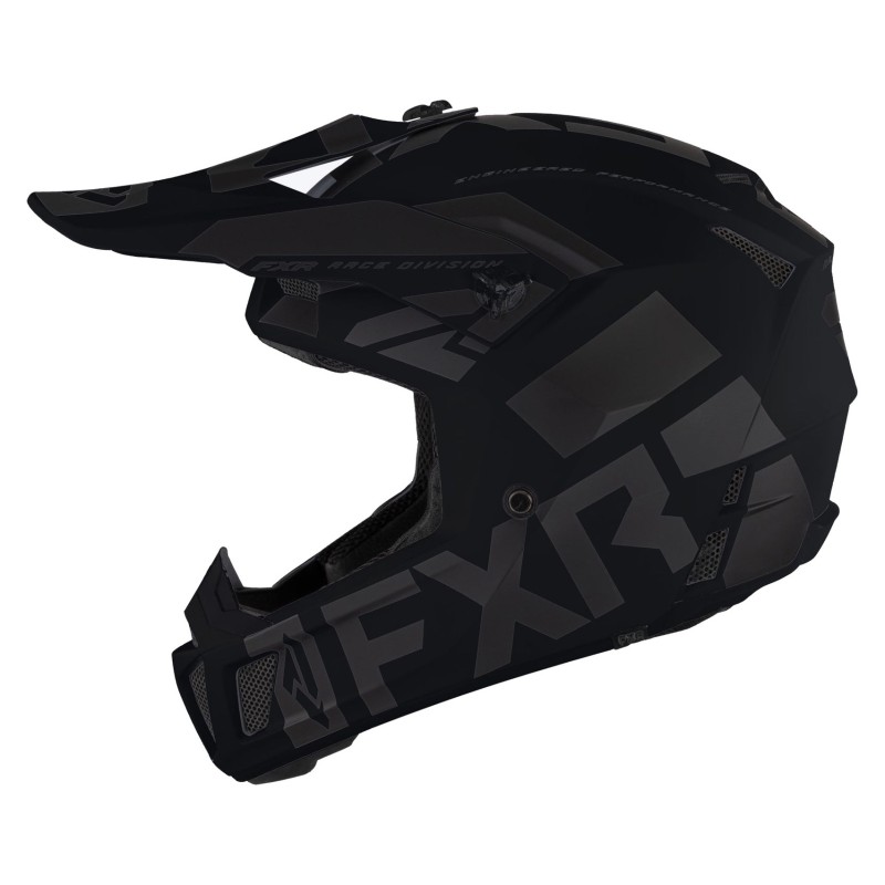 Мотошлем FXR Clutch Evo, черный, размер L