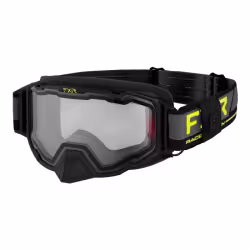 Мотоочки с подогревом FXR Maverick Black/HiVis, черный/желтый