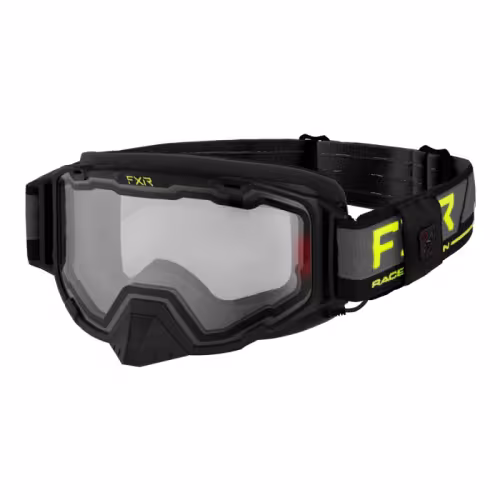 Мотоочки с подогревом FXR Maverick Black/HiVis, черный/желтый