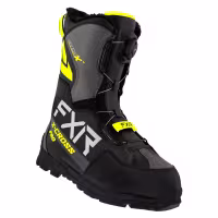 Ботинки снегоходные FXR X-Cross Pro BOA Black/HiVis, черный/желтый, размер 44