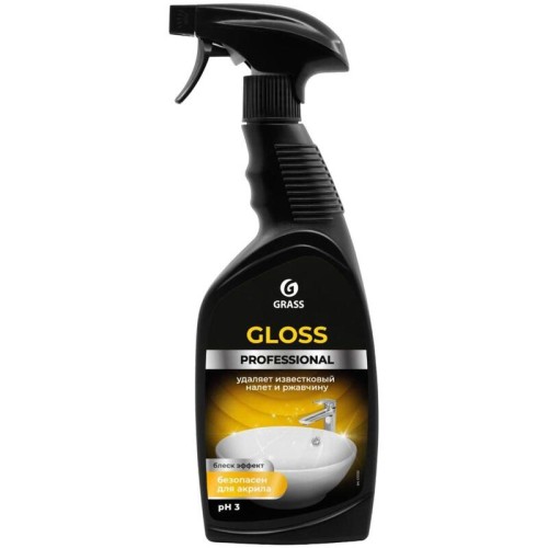 Средство для чистки сантехники Grass Gloss Professional, 600 мл