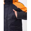 Костюм-поплавок мужской Triton Gear Skif (Скиф) -40 ПК 2024, ткань Таслан, черный/оранжевый, размер 52-54, 170-176 см