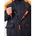 Костюм-поплавок мужской Triton Gear Skif (Скиф) -40 ПК 2024, ткань Таслан, черный/оранжевый, размер 52-54, 170-176 см