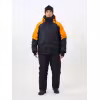 Костюм-поплавок мужской Triton Gear Skif (Скиф) -40 ПК 2024, ткань Таслан, черный/оранжевый, размер 52-54, 170-176 см