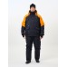 Костюм-поплавок мужской Triton Gear Skif (Скиф) -40 ПК 2024, ткань Таслан, черный/оранжевый, размер 52-54, 170-176 см