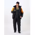 Костюм-поплавок мужской Triton Gear Skif (Скиф) -40 ПК 2024, ткань Таслан, черный/оранжевый, размер 52-54, 182-188 см