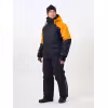 Костюм-поплавок мужской Triton Gear Skif (Скиф) -40 ПК 2024, ткань Таслан, черный/оранжевый, размер 48-50, 170-176 см