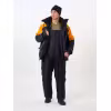 Костюм-поплавок мужской Triton Gear Skif (Скиф) -40 ПК 2024, ткань Таслан, черный/оранжевый, размер 48-50, 182-188 см