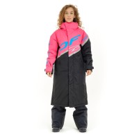 Пальто зимнее женское Dragonfly Race Coat Woman Pink 2023, мембрана DFTEX, розовый/черный, размер S