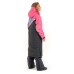 Пальто зимнее женское Dragonfly Race Coat Woman Pink 2023, мембрана DFTEX, розовый/черный, размер L