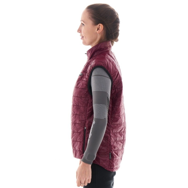 Жилет Dragonfly DF VEST 200 Burgundy, Таффета, красный, размер M, 172-176 см