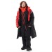 Пальто зимнее мужское Dragonfly Race Coat Man Red 2023, мембрана DFTEX, красный/черный, размер L