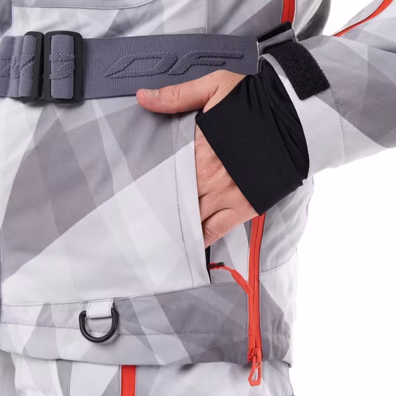 Куртка мужская Dragonfly Expedition, мембрана DFTEX, Camo-Grey, белый/серый, размер XL, 188 см