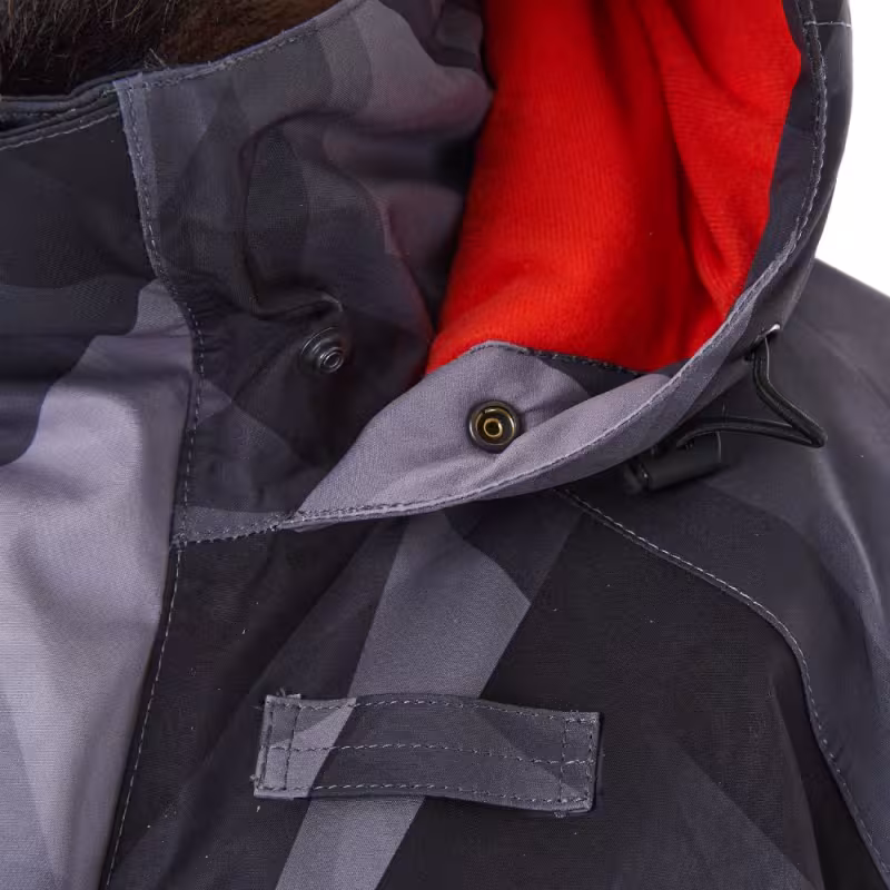 Куртка мужская Dragonfly Expedition, мембрана DFTEX, Camo-Dark Grey, серый, размер L, 182 см