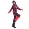 Комбинезон женский Dragonfly Gravity Premium Woman Purple-Brown 2024, мембрана Toray Delfy, фиолетовый/коричневый, размер M, 170 см
