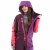 Комбинезон женский Dragonfly Gravity Premium Woman Purple-Brown 2024, мембрана Toray Delfy, фиолетовый/коричневый, размер L, 176 см