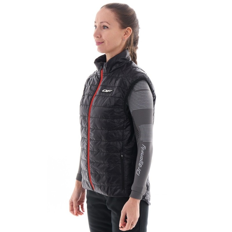 Жилет Dragonfly DF VEST 100 Black, Таффета плащевая, черный, размер XS, 170-175 см