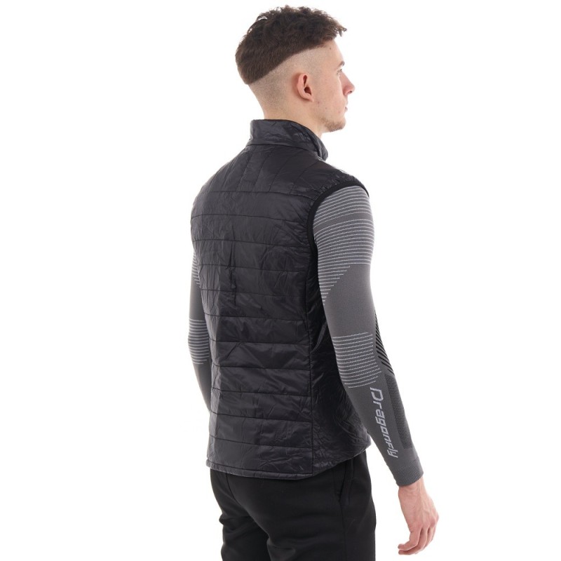 Жилет Dragonfly DF VEST 100 Black, Таффета плащевая, черный, размер S, 170-175 см