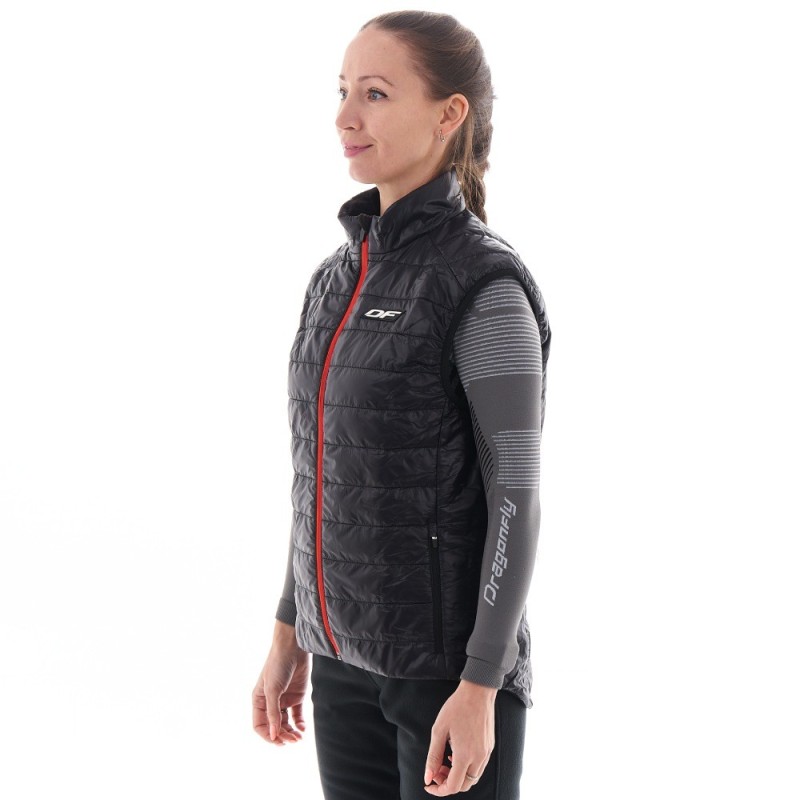 Жилет Dragonfly DF VEST 100 Black, Таффета плащевая, черный, размер S, 170-175 см