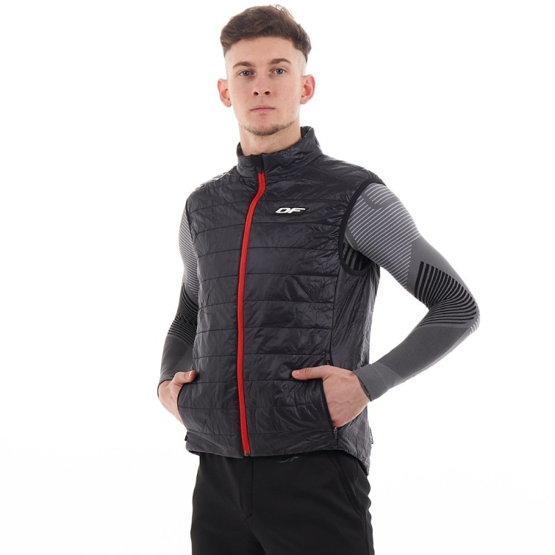 Жилет Dragonfly DF VEST 100 Black, Таффета плащевая, черный, размер L, 175-180 см