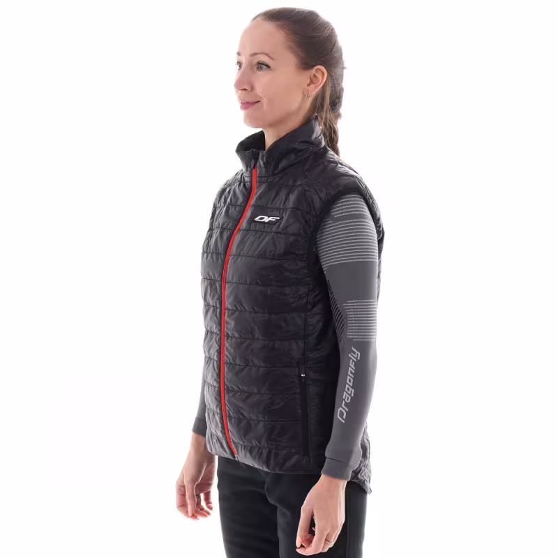 Жилет Dragonfly DF VEST 100 Black, Таффета плащевая, черный, размер L, 175-180 см