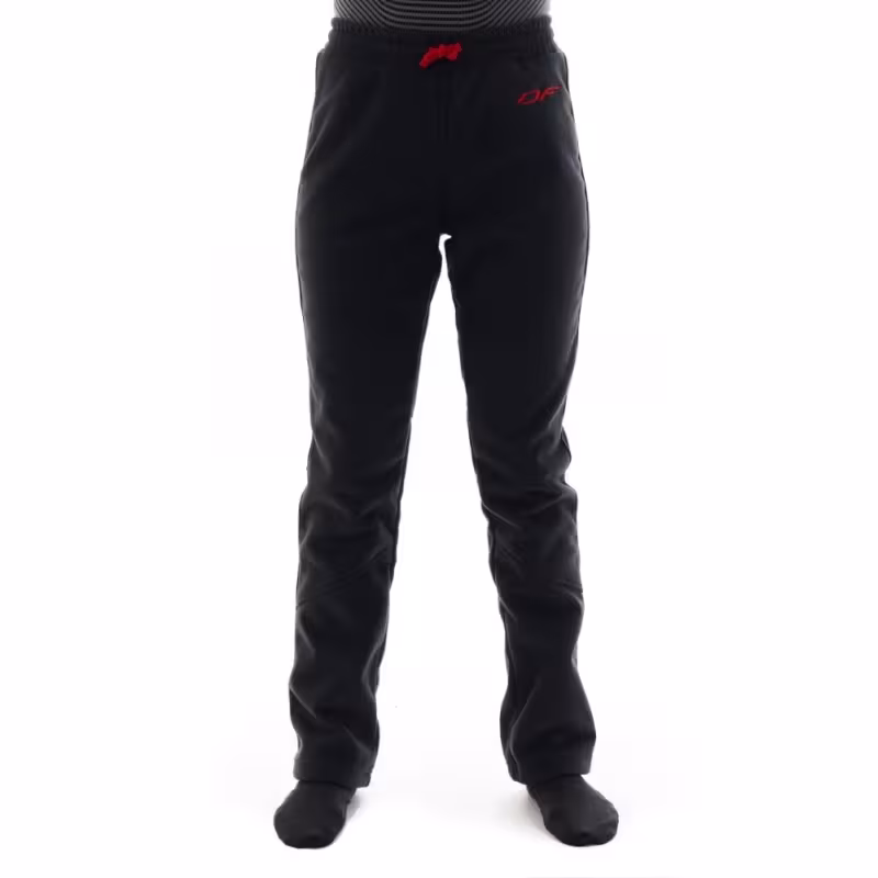 Брюки женские Dragonfly Level Black Red, Флис, черный, размер L, 170-175 см