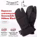 Рукавицы снегоходные Dragonfly Snowmobile Mittens, черный, размер M