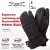 Рукавицы снегоходные Dragonfly Snowmobile Mittens, черный, размер M