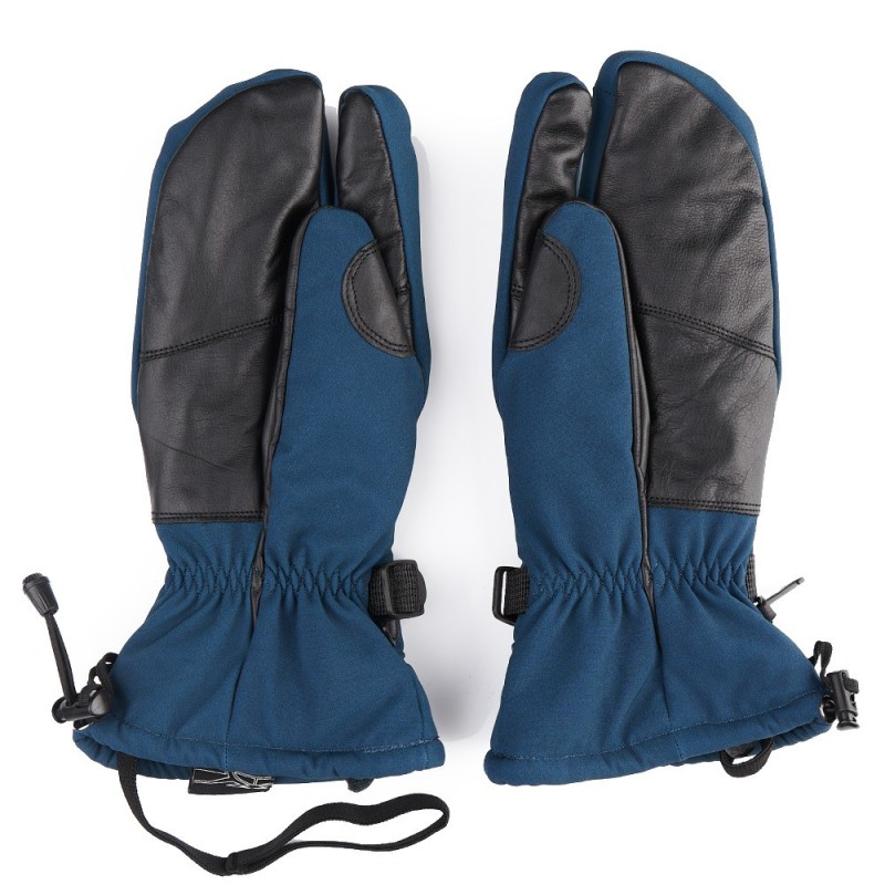 Рукавицы снегоходные Dragonfly Snowmobile Mittens Dark Ocean, синий, размер L