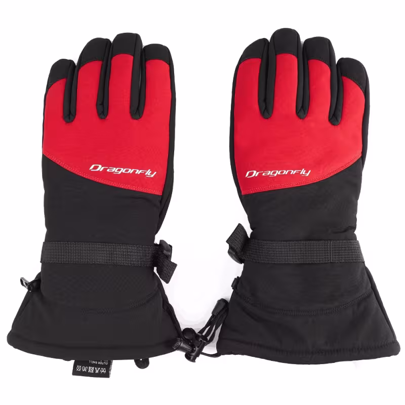 Перчатки Dragonfly Mountain Freeride Red, красный, размер S