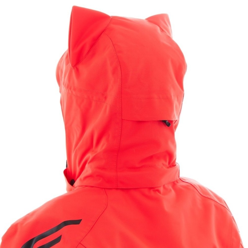 Комбинезон женский Dragonfly Extreme Woman Red Cat 2024, мембрана DFTEX, красный, размер L, 170-178 см