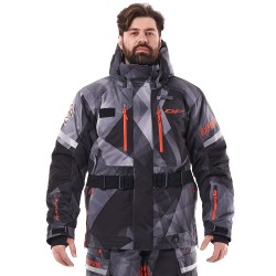 Куртка мужская Dragonfly Expedition, мембрана DFTEX, Camo-Dark Grey, серый, размер S, 170 см