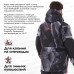 Куртка мужская Dragonfly Expedition, мембрана DFTEX, Camo-Dark Grey, серый, размер S, 170 см