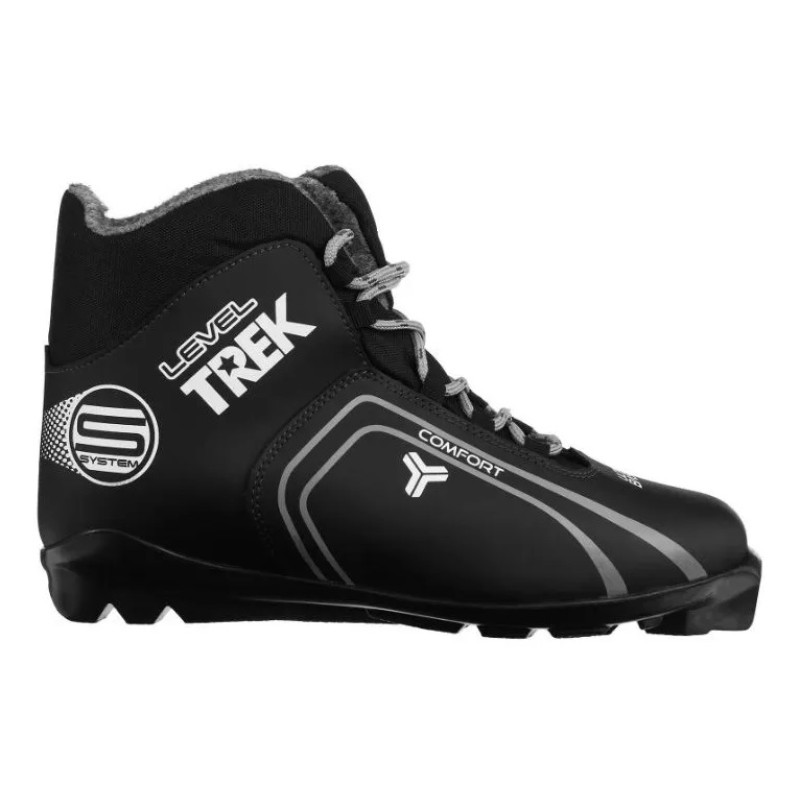 Ботинки лыжные Trek Level 4 NNN, черный, размер 35