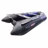 Надувная лодка ПВХ Hunterboat 370 ПРО Спорт, НДНД, синий/карбон