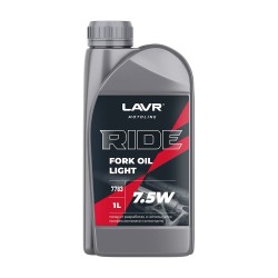 Масло вилочное полусинтетическое Lavr Moto Fork oil 7.5W, 1 л