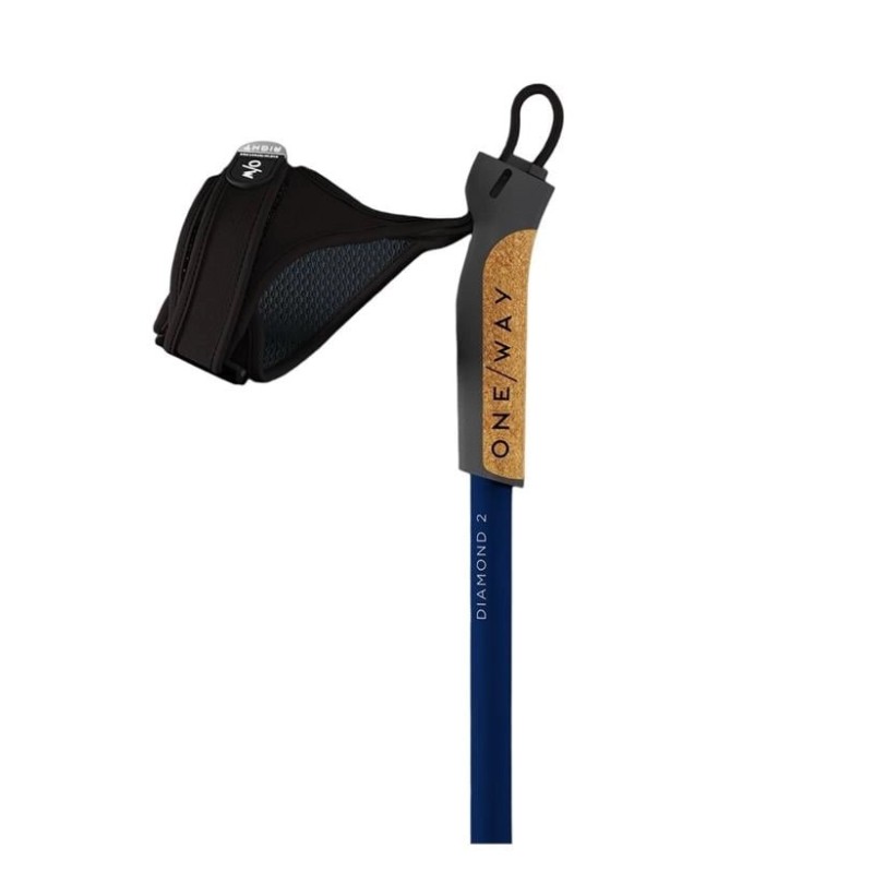 Лыжные палки One Way Diamond 2, стекловолокно, 150 см